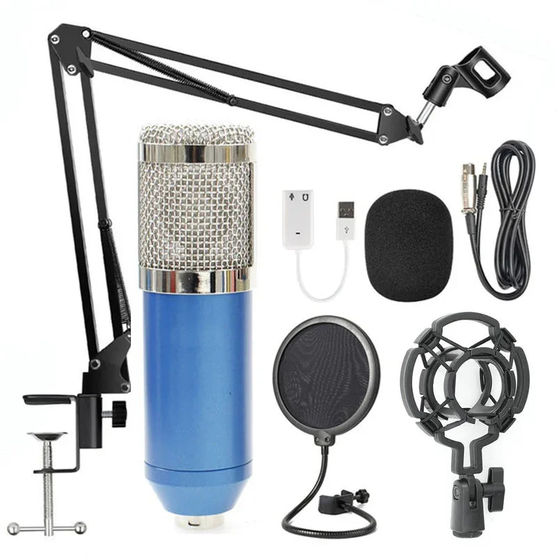 Professional BM-800 Net Microphone Stand Set - True-Tech