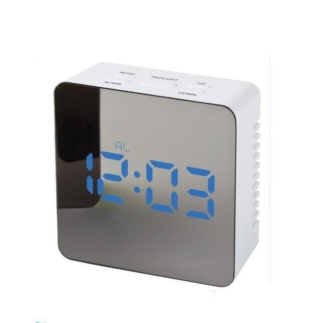 Modern Digital LED Mirror Clock