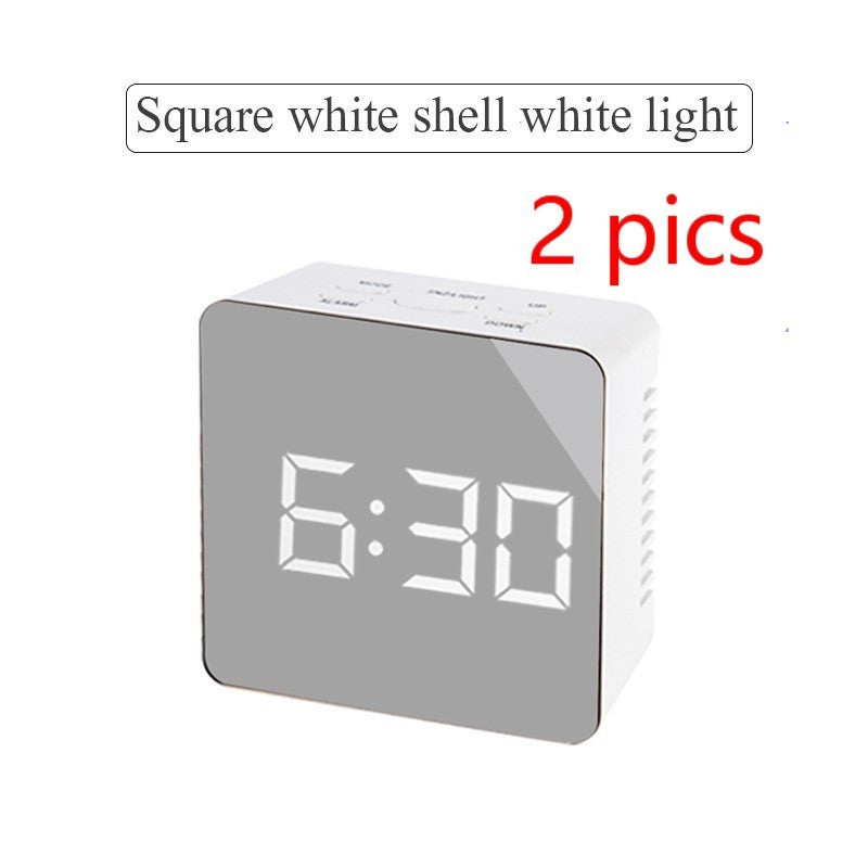 Modern Digital LED Mirror Clock
