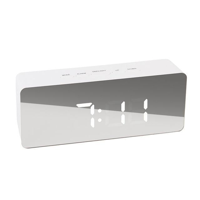 Modern Digital LED Mirror Clock