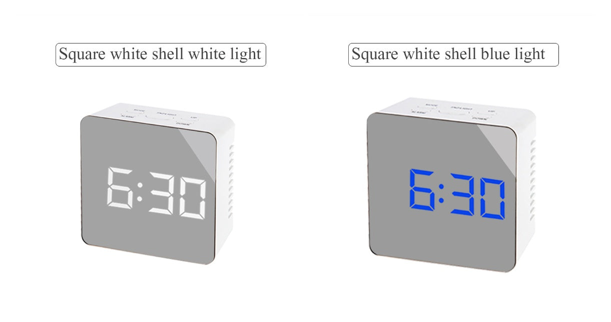 Modern Digital LED Mirror Clock