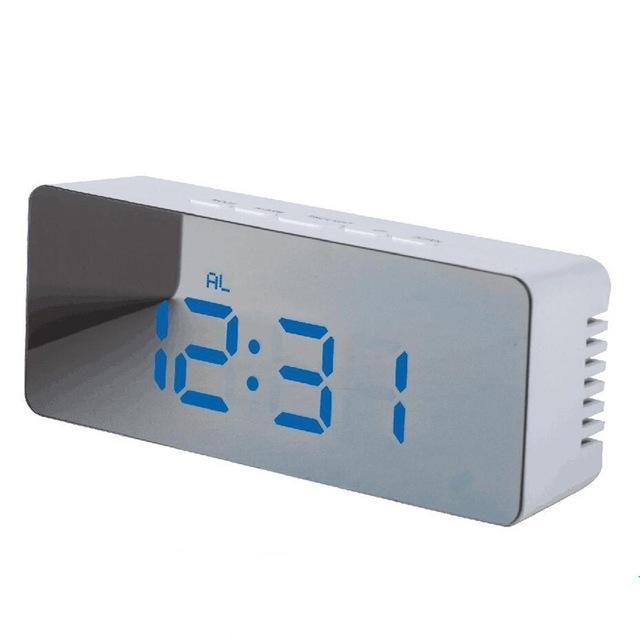 Modern Digital LED Mirror Clock