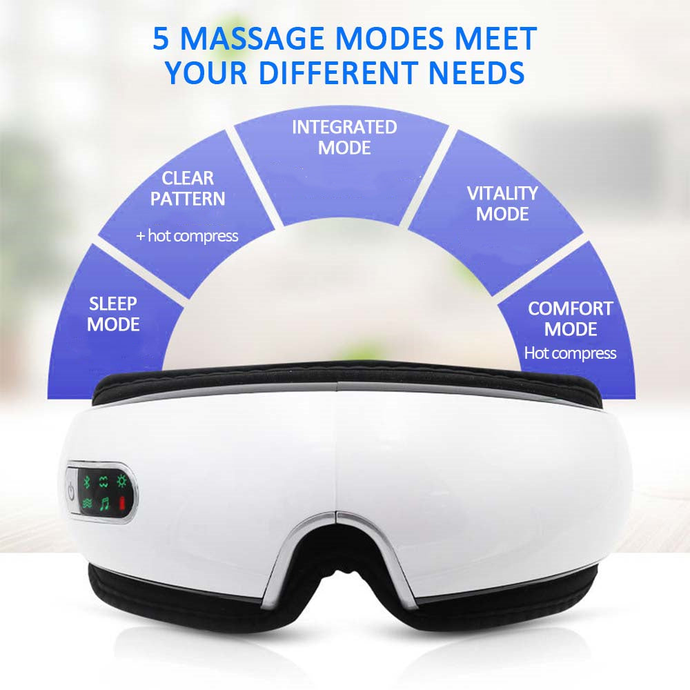 Smart Eye Massager with Heat Therapy