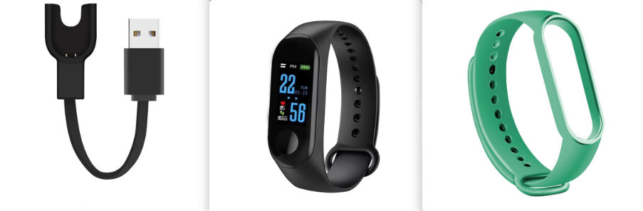 Smart M3 Sports Bracelet with Heart Rate Monitoring