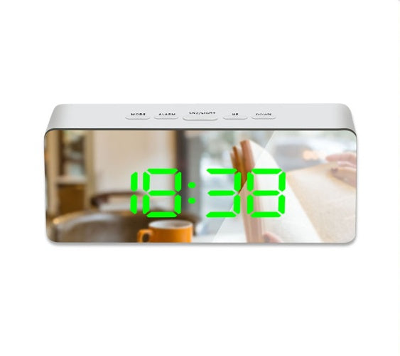 Modern Digital LED Mirror Clock