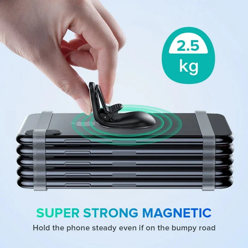 Magnetic Air-Vent Car Phone Mount – Secure, One-Hand Operation