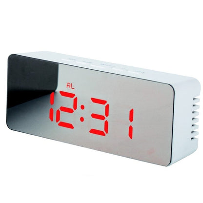 Modern Digital LED Mirror Clock