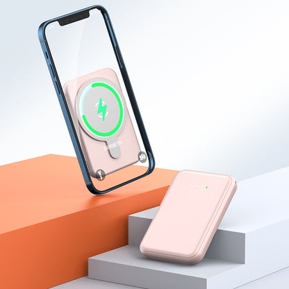 Mini Magnetic Wireless Power Bank 5000mAh