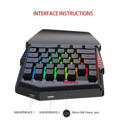 Gaming Keyboard and Mouse Set