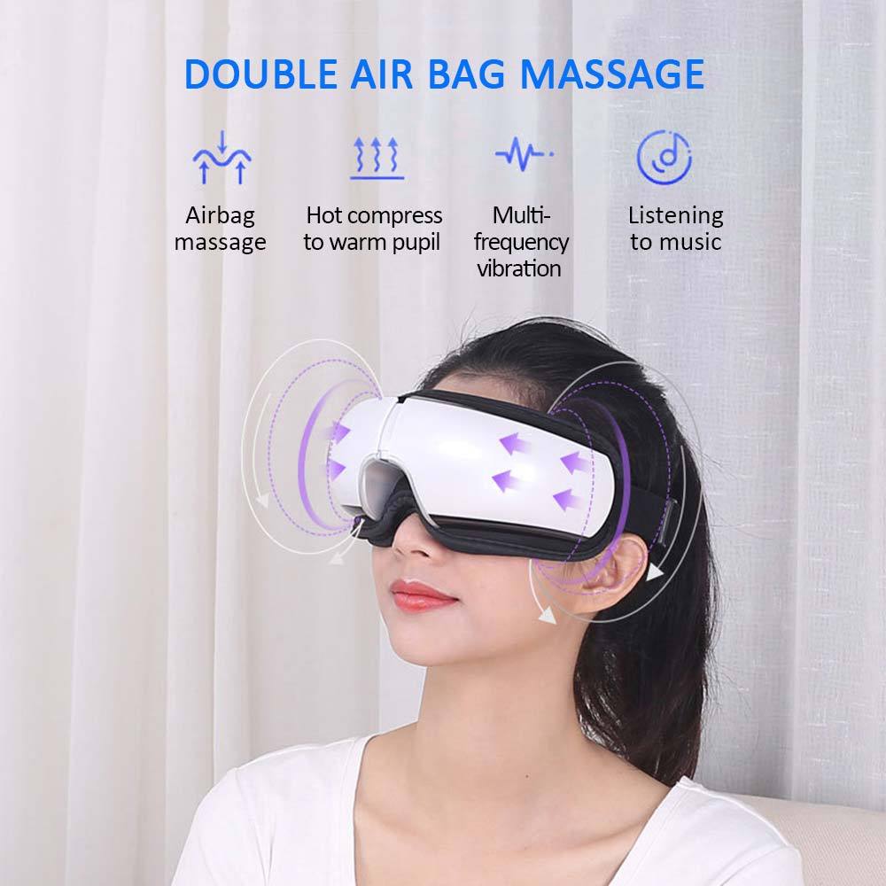 Smart Eye Massager with Heat Therapy