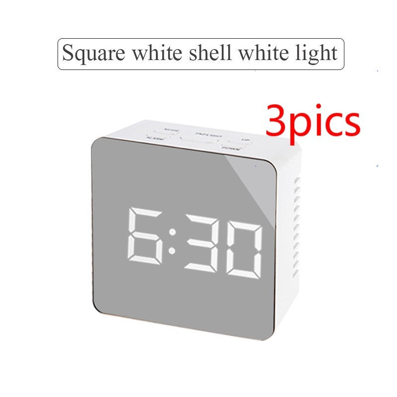 Modern Digital LED Mirror Clock
