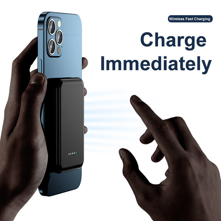 Mini Magnetic Wireless Power Bank 5000mAh