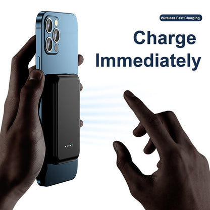 Mini Magnetic Wireless Power Bank 5000mAh