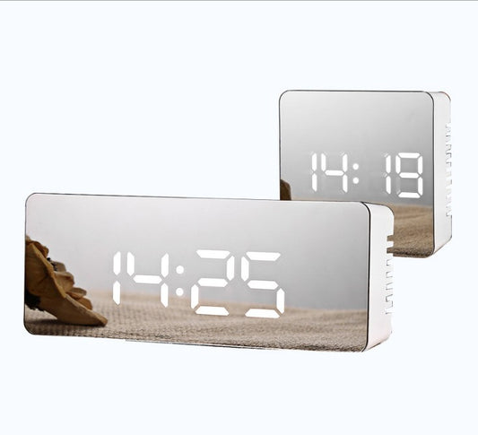 Modern Digital LED Mirror Clock