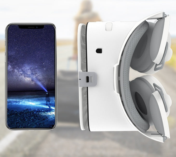 VR Bluetooth Virtual Reality Headset 3D Glasses