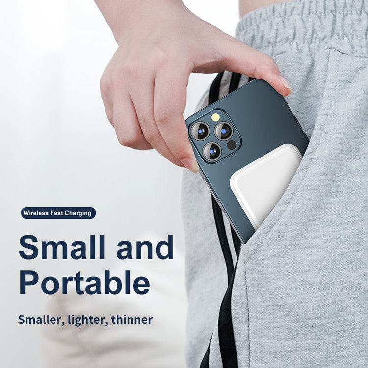 Mini Magnetic Wireless Power Bank 5000mAh