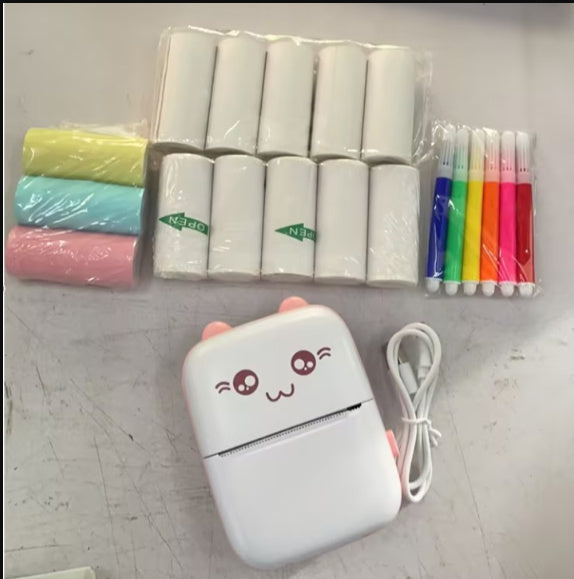Portable Mini Bluetooth WiFi Printer