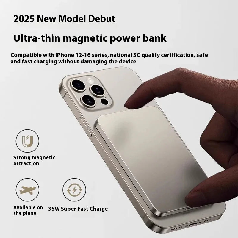 Magnetic Wireless Power Bank Magsafe - True-Tech