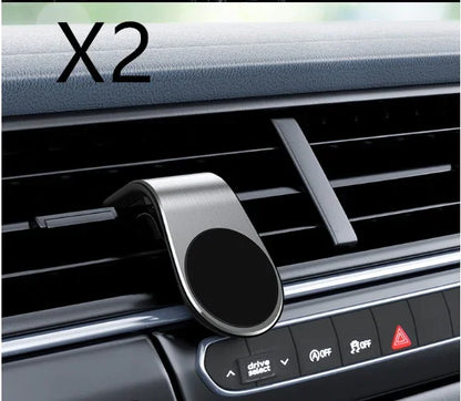 Magnetic Air-Vent Car Phone Mount – Secure, One-Hand Operation