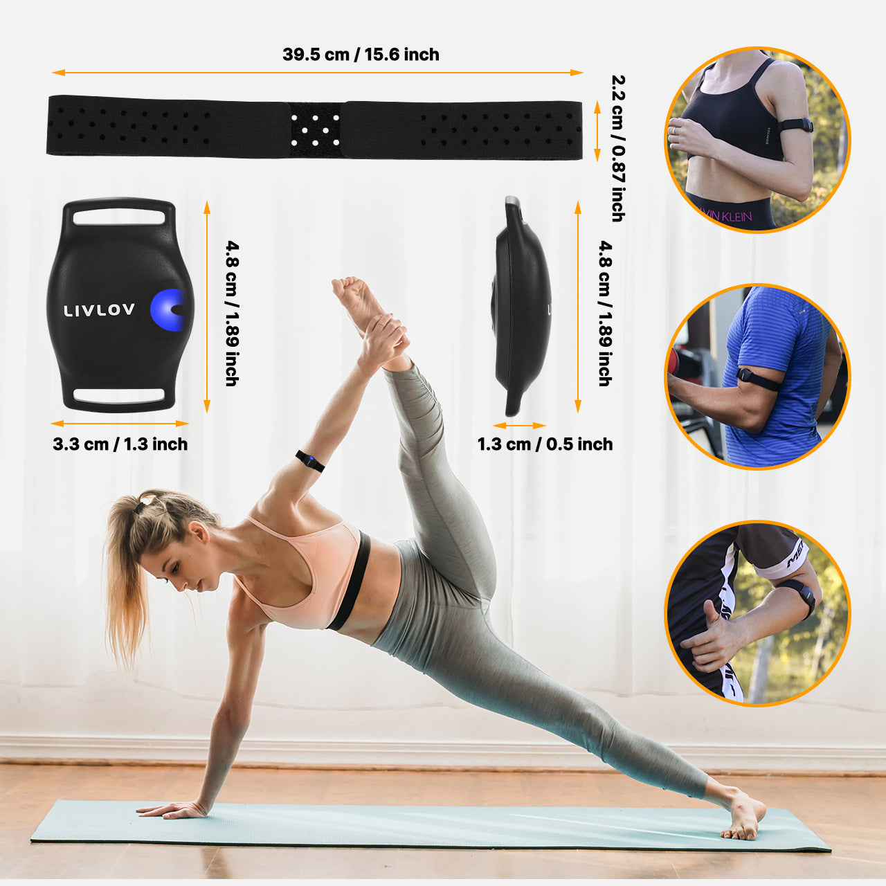 Marathon Running Fitness Heart Rate Monitor