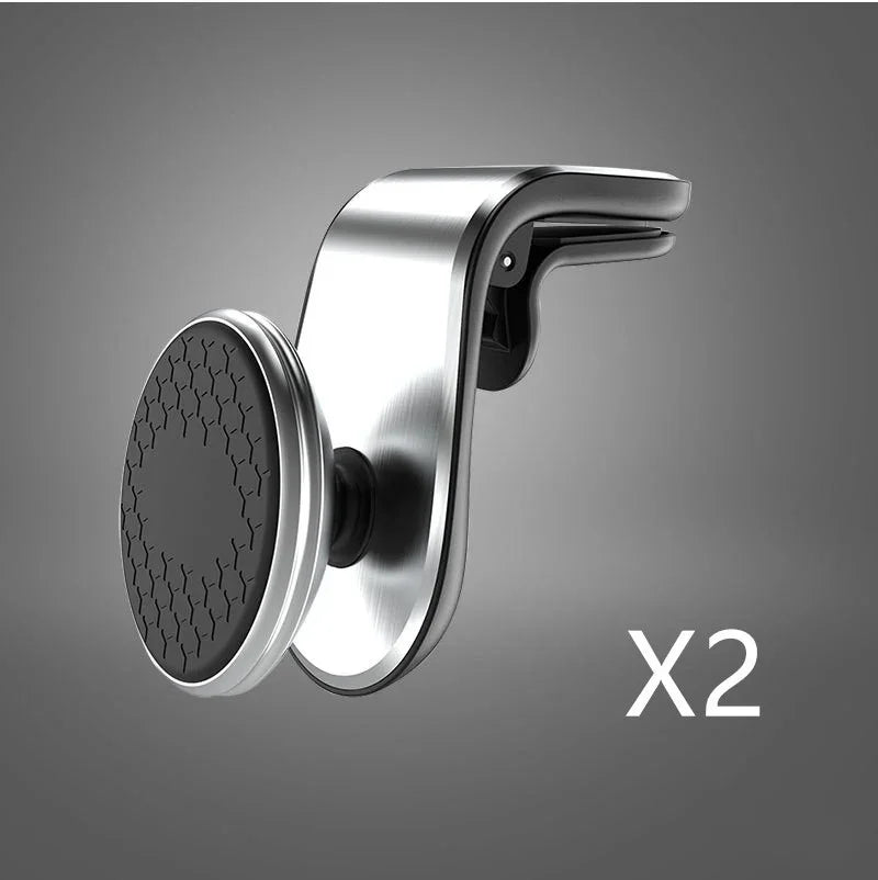 Magnetic Air-Vent Car Phone Mount – Secure, One-Hand Operation