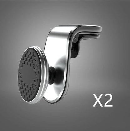 Magnetic Air-Vent Car Phone Mount – Secure, One-Hand Operation